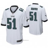 Camiseta NFL Game Philadelphia Eagles Zach Brown Blanco