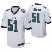 Camiseta NFL Game Philadelphia Eagles Zach Brown Blanco