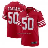 Camiseta NFL Game San Francisco 49ers Jalen Graham Rojo