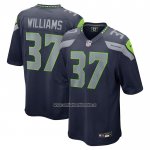 Camiseta NFL Game Seattle Seahawks Damarion Williams Azul