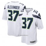 Camiseta NFL Game Seattle Seahawks Shaun Alexander Retired Blanco