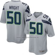 Camiseta NFL Game Seattle Seahawks Wright Gris