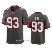 Camiseta NFL Game Tampa Bay Buccaneers Ndamukong Suh 2020 Gris