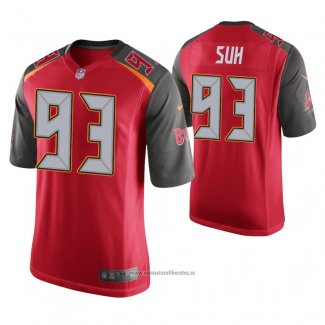 Camiseta NFL Game Tampa Bay Buccaneers Ndamukong Suh Rojo