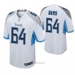 Camiseta NFL Game Tennessee Titans Nate Davis Blanco