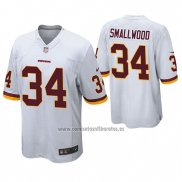 Camiseta NFL Game Washington Commanders Wendell Smallwood Blanco