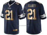 Camiseta NFL Gold Game Dallas Cowboys Flliott Profundo Azul