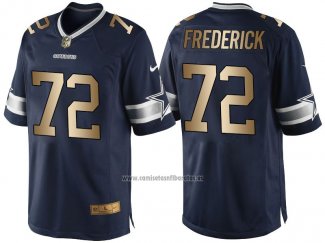 Camiseta NFL Gold Game Dallas Cowboys Frederick Profundo Azul