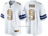 Camiseta NFL Gold Game Dallas Cowboys Romo Blanco