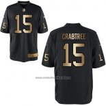Camiseta NFL Gold Game Las Vegas Raiders Crabtree Negro