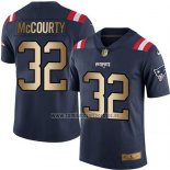 Camiseta NFL Gold Legend New England Patriots Mccourty Profundo Azul