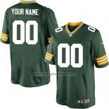 Camiseta NFL Green Bay Packers Personalizada Verde