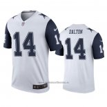 Camiseta NFL Legend Dallas Cowboys Andy Dalton Blanco Color Rush