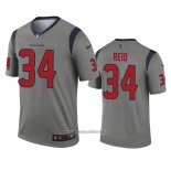 Camiseta NFL Legend Houston Texans John Reid Inverted Gris