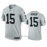 Camiseta NFL Legend Las Vegas Raiders Nelson Agholor Inverted Gris