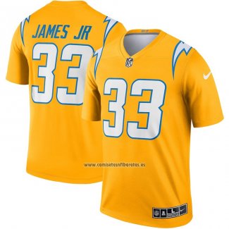 Camiseta NFL Legend Los Angeles Chargers Derwin James Jr Inverted Oro