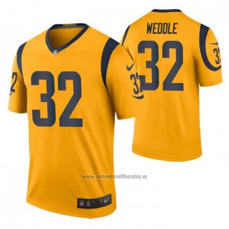 Camiseta NFL Legend Los Angeles Rams Eric Weddle Color Rush Oro