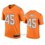 Camiseta NFL Legend Miami Dolphins Brandon Jones Naranja Color Rush