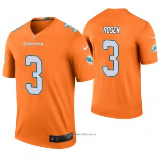 Camiseta NFL Legend Miami Dolphins Josh Rosen Color Rush Naranja