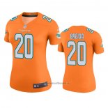 Camiseta NFL Legend Mujer Miami Dolphins Matt Breida Naranja Color Rush