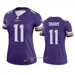 Camiseta NFL Legend Mujer Minnesota Vikings Tajae Sharpe Violeta
