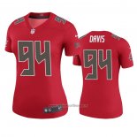 Camiseta NFL Legend Mujer Tampa Bay Buccaneers Khalil Davis Rojo Color Rush