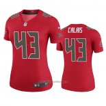 Camiseta NFL Legend Mujer Tampa Bay Buccaneers Raymond Calais Rojo Color Rush