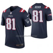 Camiseta NFL Legend New England Patriots Eric Decker Azul Color Rush
