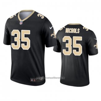 Camiseta NFL Legend New Orleans Saints Deatrick Nichols Negro