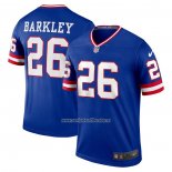 Camiseta NFL Legend New York Giants Saquon Barkley Classic Azul