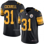 Camiseta NFL Legend Pittsburgh Steelers Cockrell Negro
