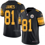 Camiseta NFL Legend Pittsburgh Steelers James Negro
