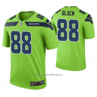 Camiseta NFL Legend Seattle Seahawks Greg Olsen Verde Color Rush