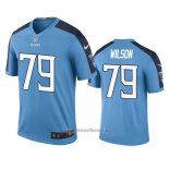 Camiseta NFL Legend Tennessee Titans Isaiah Wilson Azul Color Rush