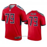 Camiseta NFL Legend Tennessee Titans Isaiah Wilson Inverted Rojo