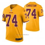 Camiseta NFL Legend Washington Football Team Geron Christian Color Rush Amarillo