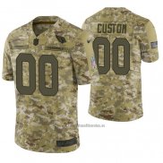 Camiseta NFL Limited Arizona Cardinals Personalizada 2018 Salute To Service Verde