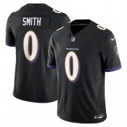 Camiseta NFL Limited Baltimore Ravens Roquan Smith Alterno Vapor F.U.S.E. Negro