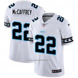 Camiseta NFL Limited Carolina Panthers Mccaffrey Team Logo Fashion Blanco