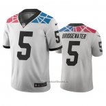 Camiseta NFL Limited Carolina Panthers Teddy Bridgewater Ciudad Edition Blanco