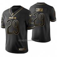 Camiseta NFL Limited Chicago Bears Tarik Cohen Golden Edition Negro