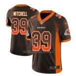 Camiseta NFL Limited Cleveland Browns Terrance Mitchell Marron 2018 Rush Drift Fashion