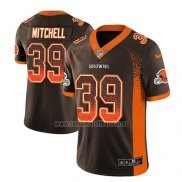 Camiseta NFL Limited Cleveland Browns Terrance Mitchell Marron 2018 Rush Drift Fashion