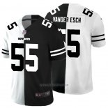 Camiseta NFL Limited Dallas Cowboys Wander Esch White Black Split