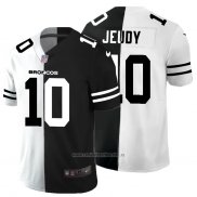 Camiseta NFL Limited Denver Broncos Jeudy White Black Split