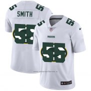 Camiseta NFL Limited Green Bay Packers Smith Logo Dual Overlap Blanco