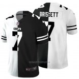 Camiseta NFL Limited Indianapolis Colts Brissett White Black Split