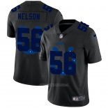 Camiseta NFL Limited Indianapolis Colts Nelson Logo Dual Overlap Negro