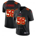 Camiseta NFL Limited Kansas City Chiefs D.Homas Logo Dual Overlap Negro