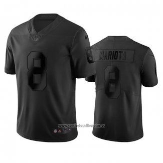 Camiseta NFL Limited Las Vegas Raiders Marcus Mariota Ciudad Edition Negro